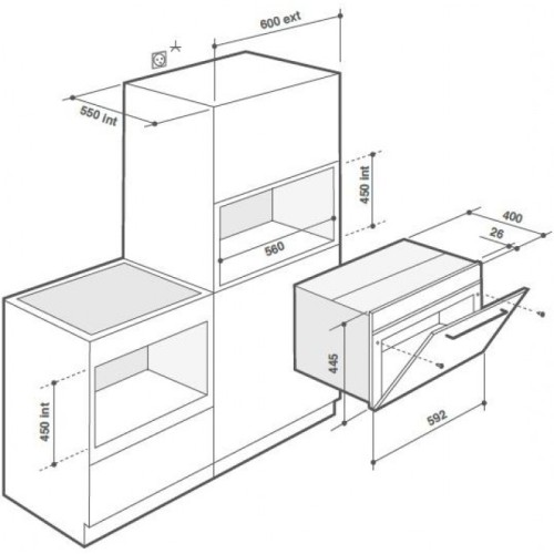 Духовой шкаф с функцией пара De Dietrich DKR7580BB