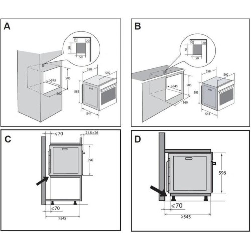 Духовой шкаф De Dietrich DOPH375X