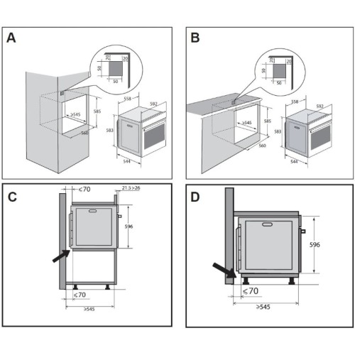 Духовой шкаф с паром De Dietrich DOR4546X