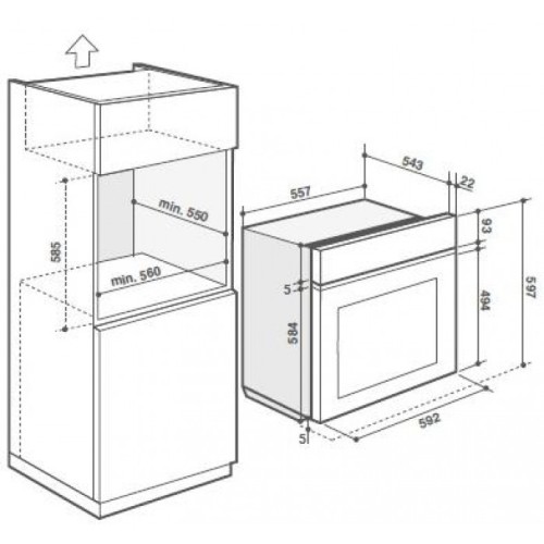Духовой шкаф с паром De Dietrich DOR7586A