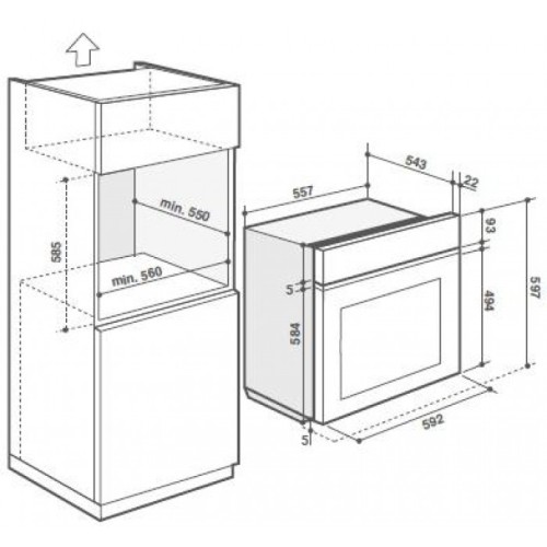 Духовой шкаф с паром De Dietrich DOR7586X