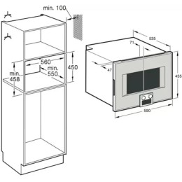 Духовой шкаф-пароварка Gaggenau BS 454-110