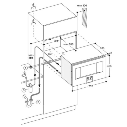 Духовой шкаф-пароварка Gaggenau BS 485-111