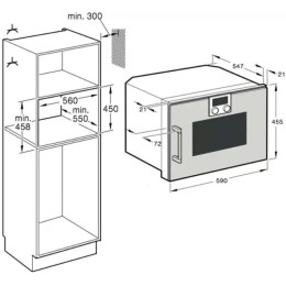Духовой шкаф-пароварка Gaggenau BSP 250-100