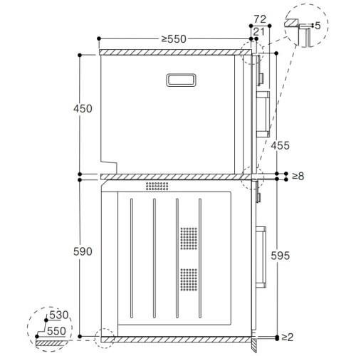 Комбинированный духовой шкаф-пароконвектомат Gaggenau BSP260111