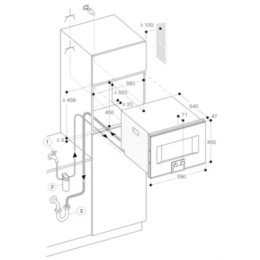 Комбинированный духовой шкаф-пароконвектомат Gaggenau BS470112