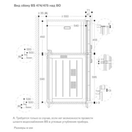 Комбинированный духовой шкаф-пароконвектомат Gaggenau BS474112