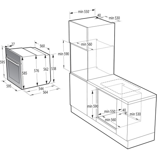 Духовой шкаф Gorenje BOS6737E05DBG купить в Москве и Санкт-Петербурге