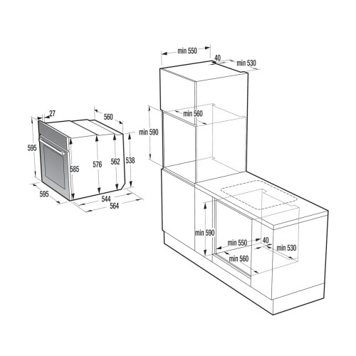 Духовой шкаф Gorenje BSA6747DGWI купить в Москве и Санкт-Петербурге