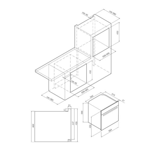 Духовой шкаф Graude BWGK 45.0 S