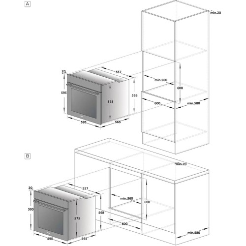 Духовой шкаф Haier HOQ-P16AN5GBU