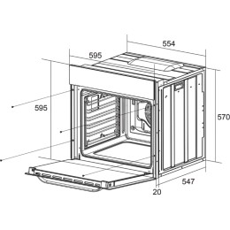 Духовой шкаф Haier HOX-FP5AGB