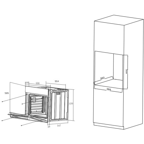 Духовой шкаф Haier HOX-P06HGB