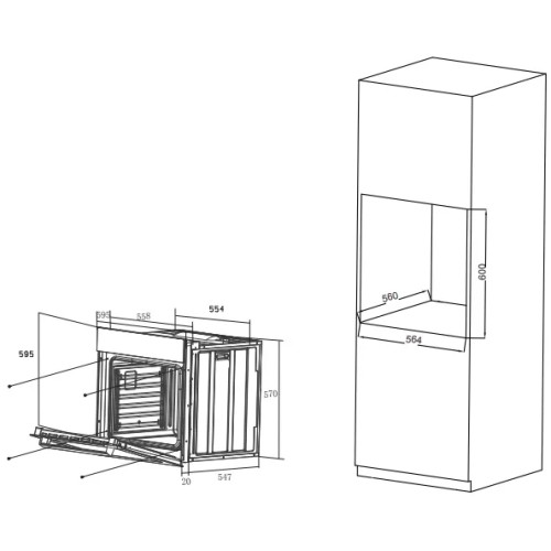 Духовой шкаф Haier HOX-P11HSX