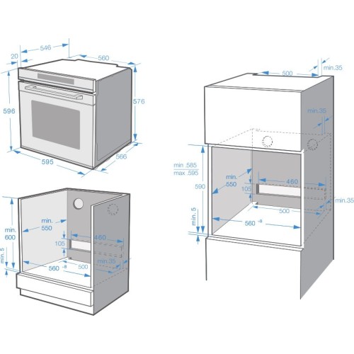 Духовой шкаф Hyundai HEO 6772 WG