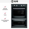 Духовой шкаф Ilve 200B-MMP графит купить в Москве и Санкт-Петербурге
