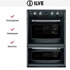 Духовой шкаф Ilve 200B-MMP графит купить в Москве и Санкт-Петербурге