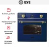 Духовой шкаф Ilve 600-CMP Blue купить в Москве и Санкт-Петербурге