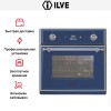Духовой шкаф Ilve 600-M-MP Blue купить в Москве и Санкт-Петербурге