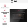 Духовой шкаф Ilve 645GHSW1/BK купить в Москве и Санкт-Петербурге