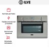 Духовой шкаф Ilve 645LZE4/I купить в Москве и Санкт-Петербурге