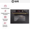 Духовой шкаф Ilve 645SNHSW/MGG купить в Москве и Санкт-Петербурге