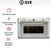 Духовой шкаф Ilve 900-BMP IX купить в Москве и Санкт-Петербурге