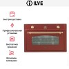 Духовой шкаф Ilve 900-CMP Red купить в Москве и Санкт-Петербурге