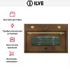 Духовой шкаф Ilve 900-CMP медь купить в Москве и Санкт-Петербурге