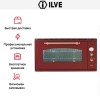 Духовой шкаф Ilve 948-NMP Red купить в Москве и Санкт-Петербурге