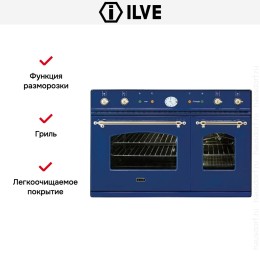 Духовой шкаф Ilve D 900-NMP-BL