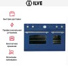 Духовой шкаф Ilve D 900-NVG Blue купить в Москве и Санкт-Петербурге