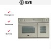 Духовой шкаф Ilve D 900-WMP IX купить в Москве и Санкт-Петербурге