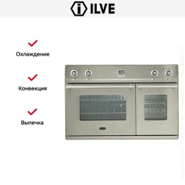 Духовой шкаф Ilve D 900-WMP IX