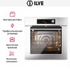 Духовой шкаф ILVE OV60SLT3/SS купить в Москве и Санкт-Петербурге