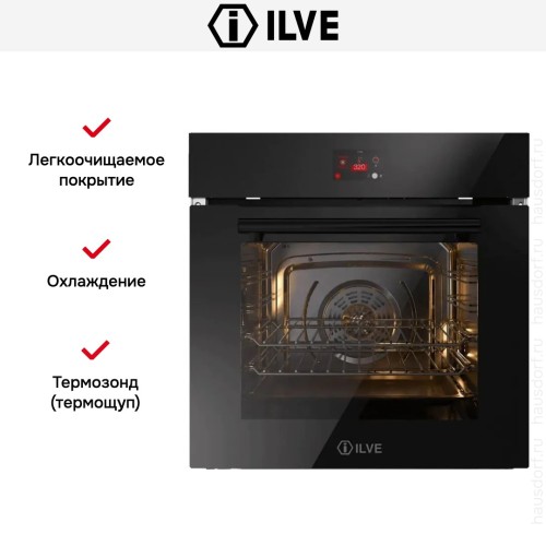Духовой шкаф Ilve OV60STCT3/BK купить в Москве и Санкт-Петербурге