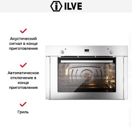 Духовой шкаф Ilve OV90SLKM3/SS
