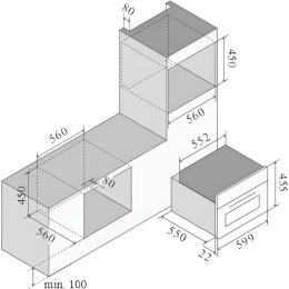 Духовой шкаф Ilve 645SZTCT4/BK