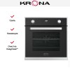 Электрический духовой шкаф KRONA ADRIANO 60 BL