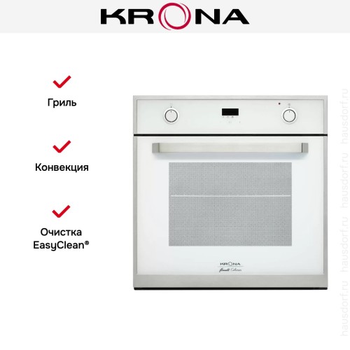 Электрический духовой шкаф KRONA ADRIANO 60 WH