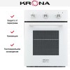 Электрический духовой шкаф KRONA BREVE 45 WH