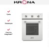 Электрический духовой шкаф KRONA CORRENTE 45 WH
