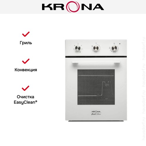 Электрический духовой шкаф KRONA CORRENTE 45 WH