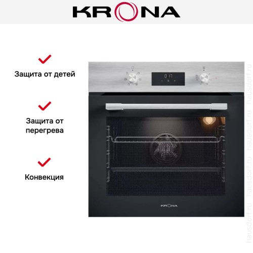 Электрический духовой шкаф KRONA MAGNETE 60 IX