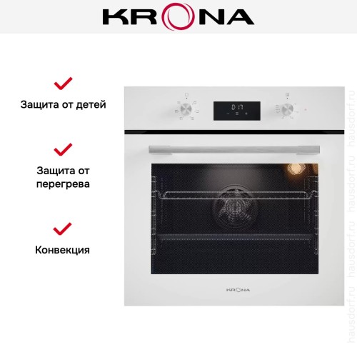 Электрический духовой шкаф KRONA MAGNETE 60 WH