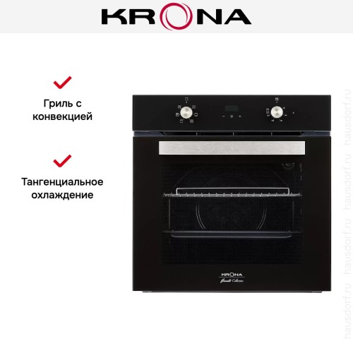 Электрический духовой шкаф KRONA REGINA 60 BL