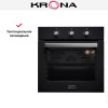 Электрический духовой шкаф KRONA ROMANA 60 BL