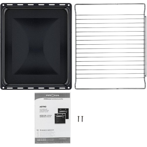 Электрический духовой шкаф KRONA ASTRO 60 BL