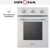 Газовый духовой шкаф KRONA STRETTO 45 WH
