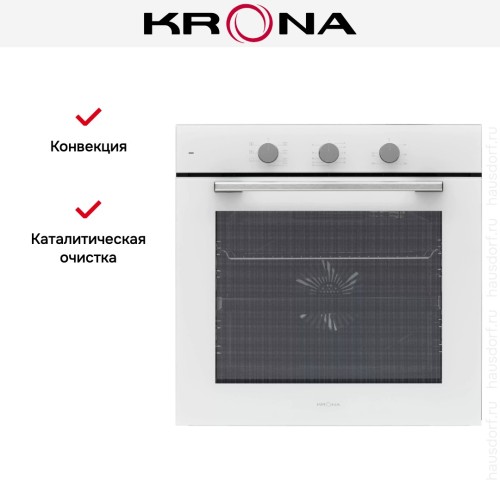 Духовой шкаф KRONA ALPHA 60 WH